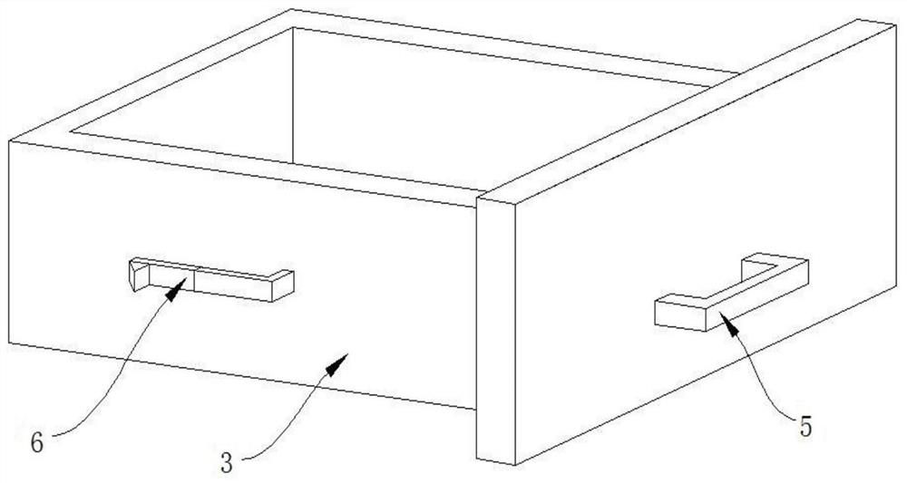 Storage device for electronic components