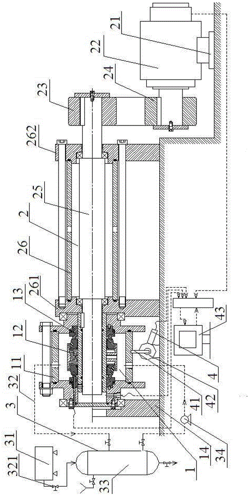 A method and device for testing the sealing performance of a liquid lubricated mechanical seal