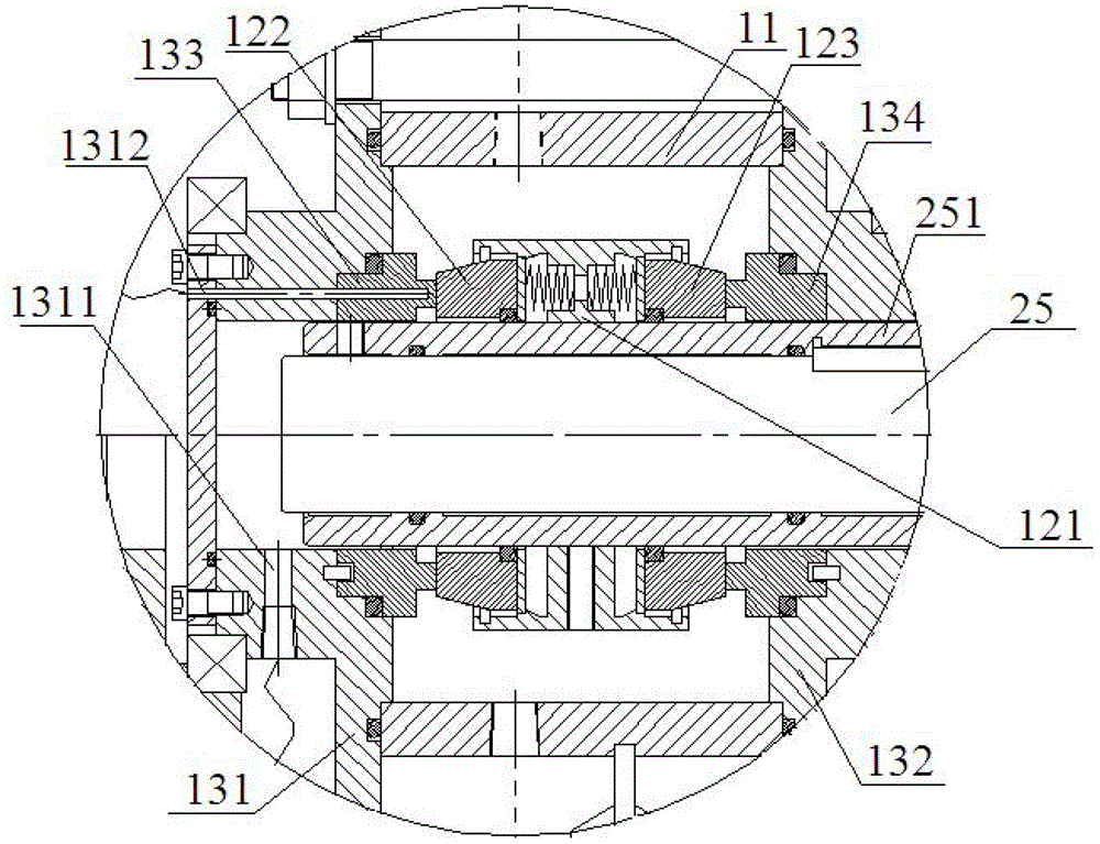 A method and device for testing the sealing performance of a liquid lubricated mechanical seal