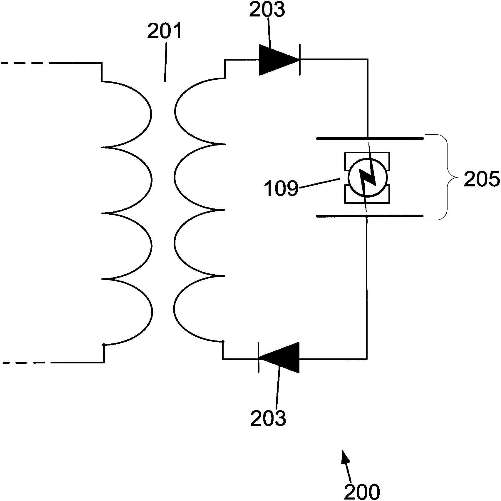 Electrical bearing ground device