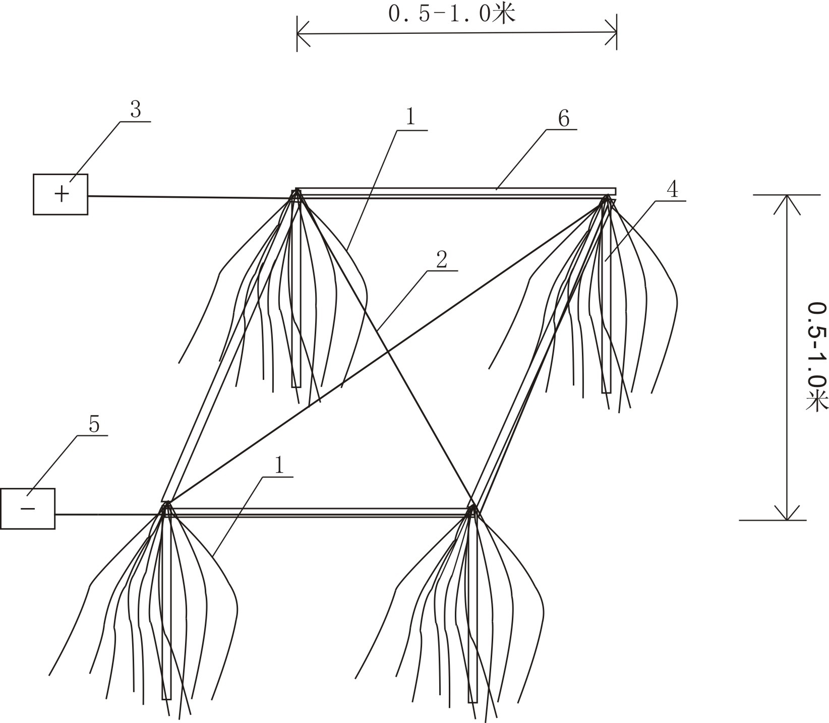 Viscous fish egg killing device