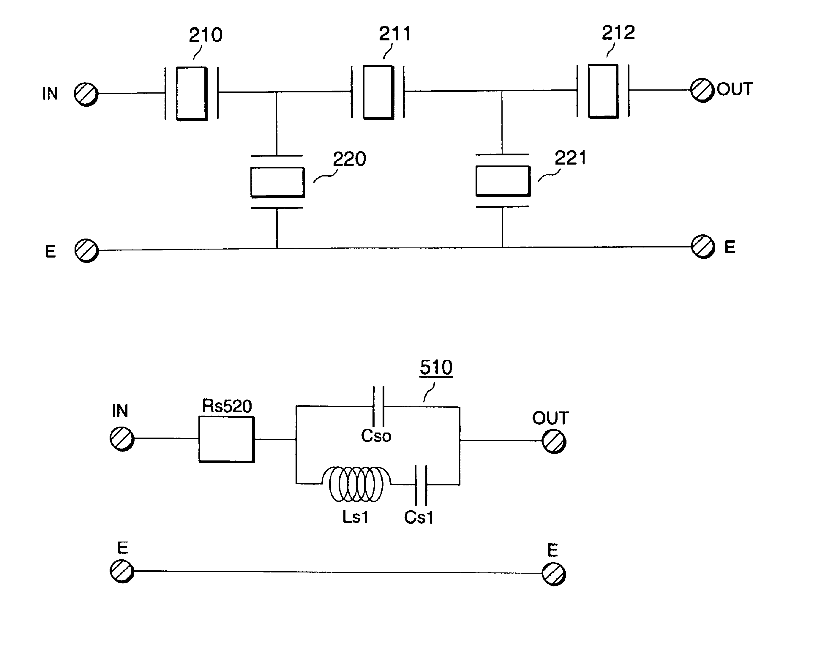 Acoustic wave branching filter having transmitting filter with optimal power handling