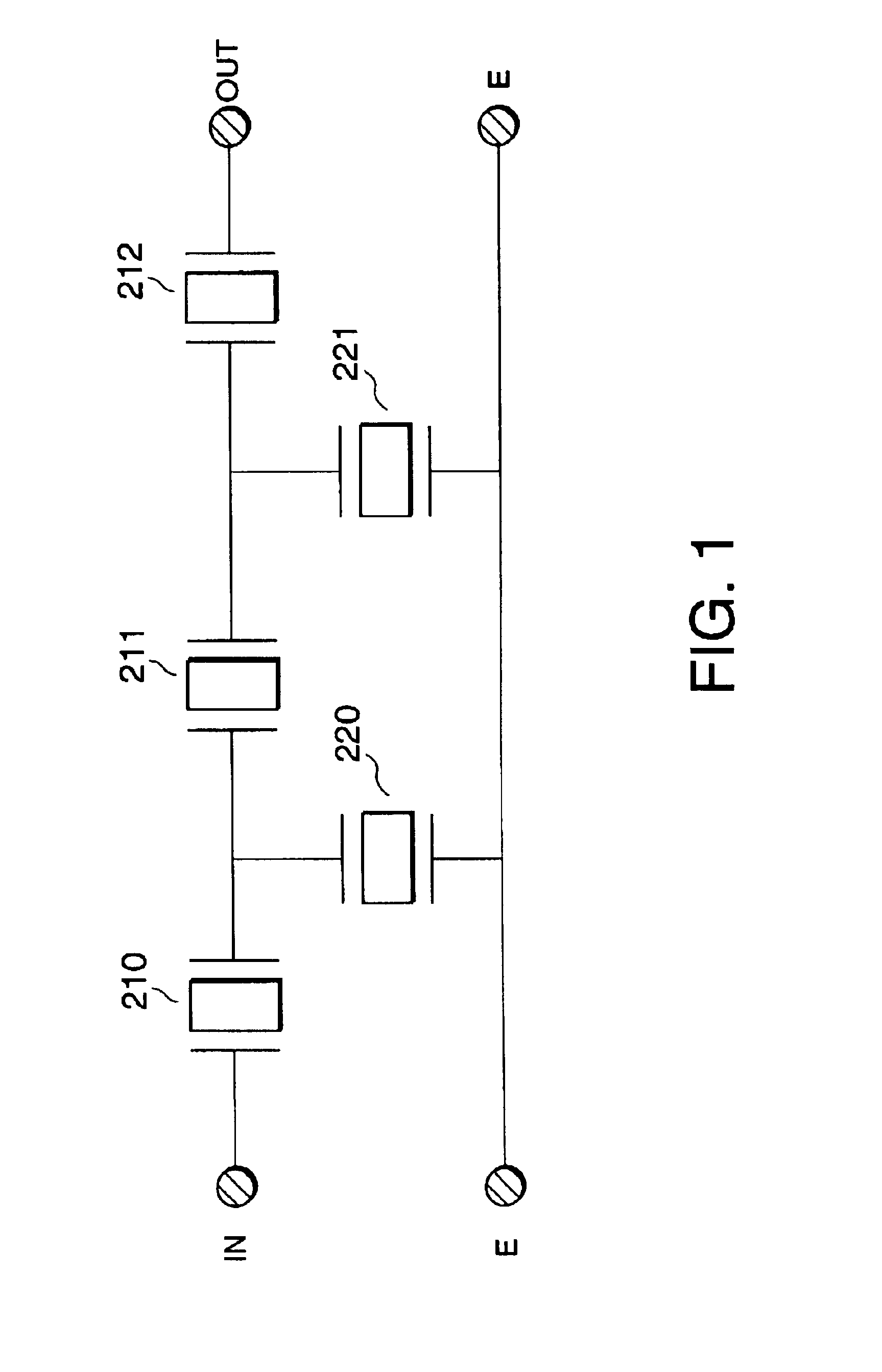 Acoustic wave branching filter having transmitting filter with optimal power handling