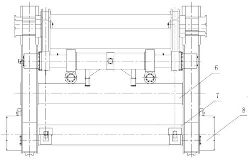 A dds structure manipulator frame integrated frame welding process method and flow