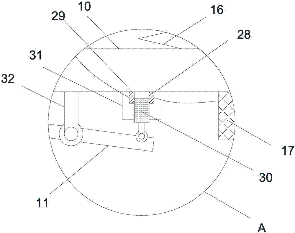 Ground compacting device for construction