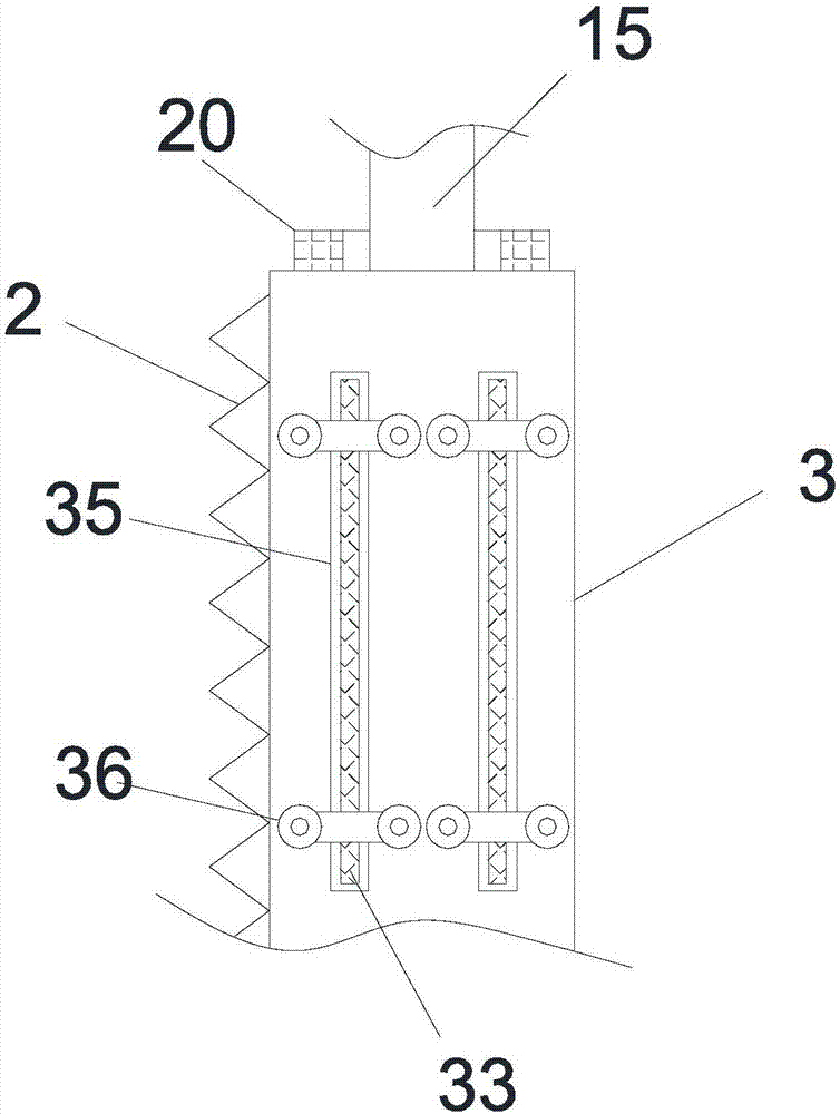 Ground compacting device for construction