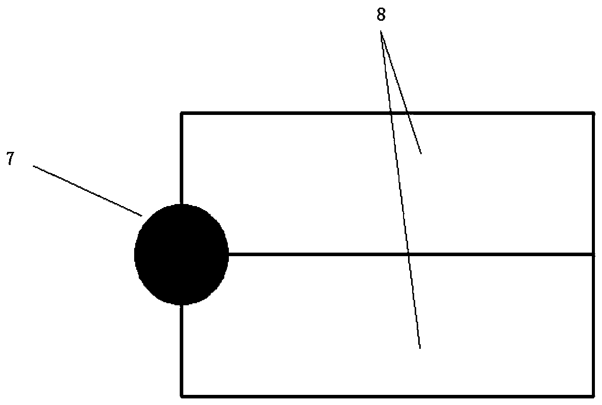 A kind of electromagnetic separation device of shell support of light gas gun