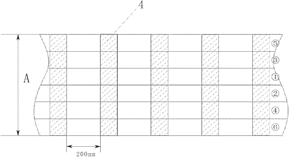 Repair process for cavitation corrosion of runner chamber of through-flow type water turbine