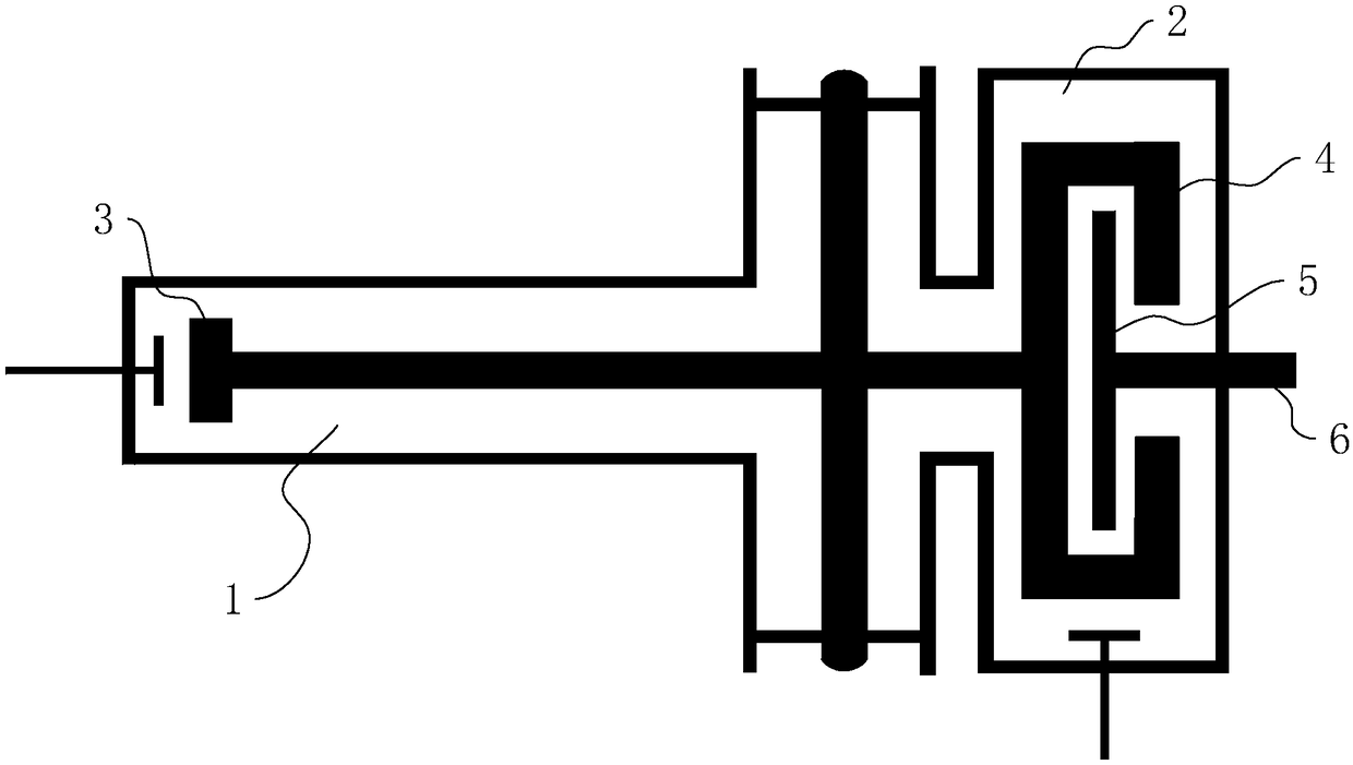 Electric contact method and structure of rotation of capacitance rotor in synchrophasotron