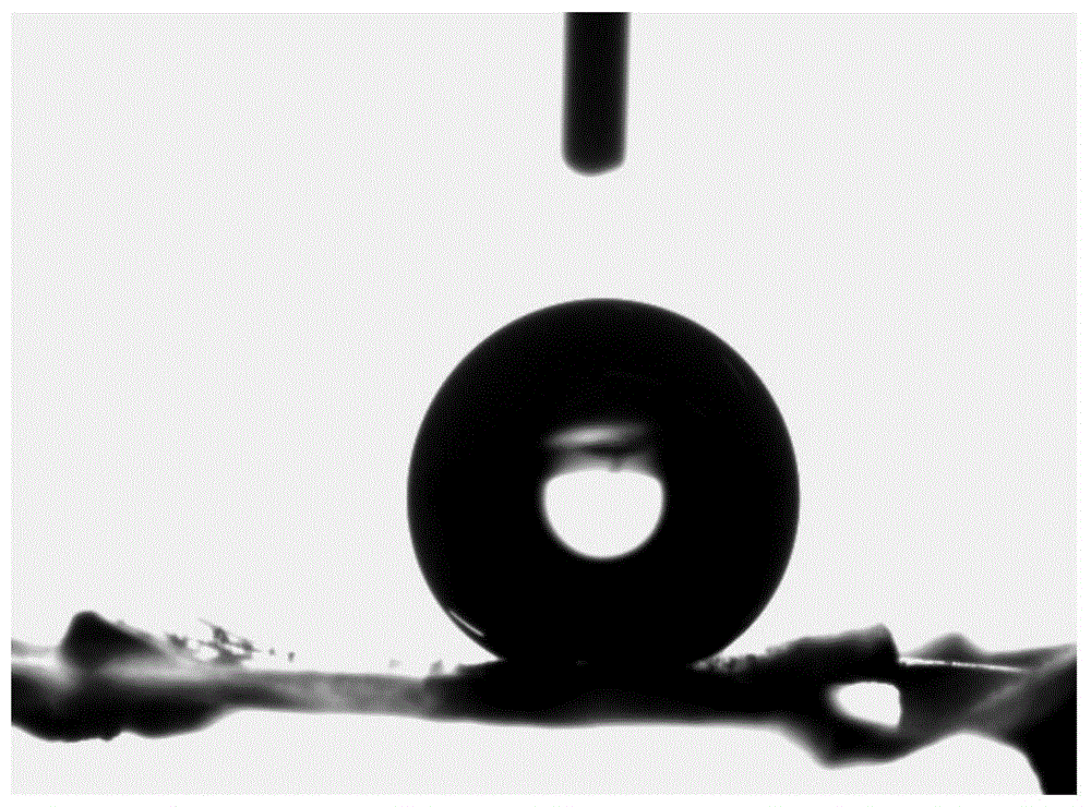 A large-scale preparation method of superhydrophobic surface of aluminum foil fin group of heat exchanger