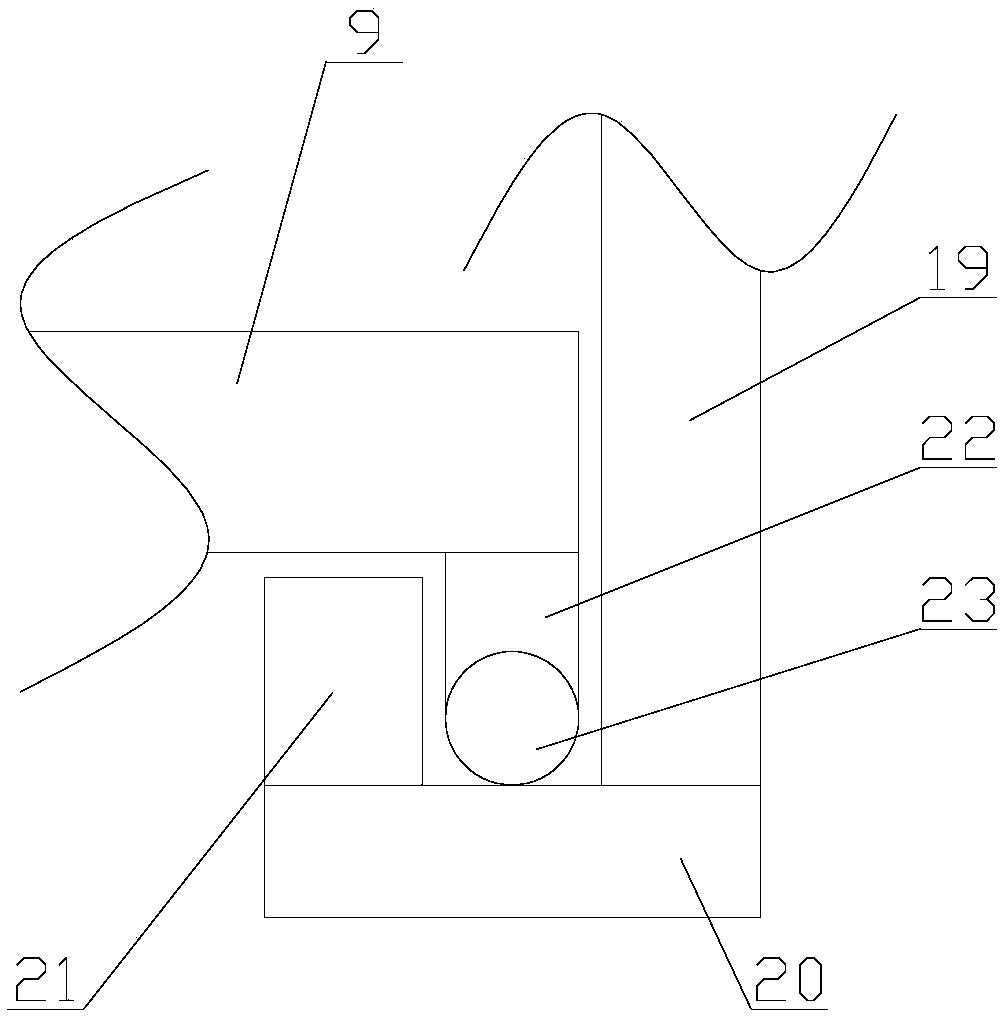 Face recognition device for park search