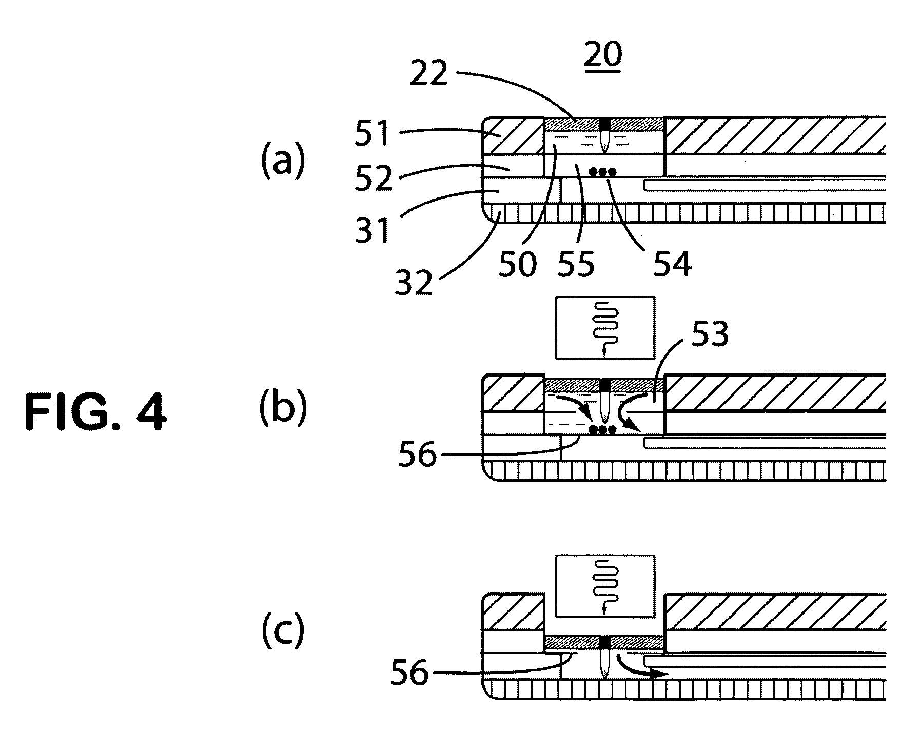 Self-contained microfluidic biochip and apparatus