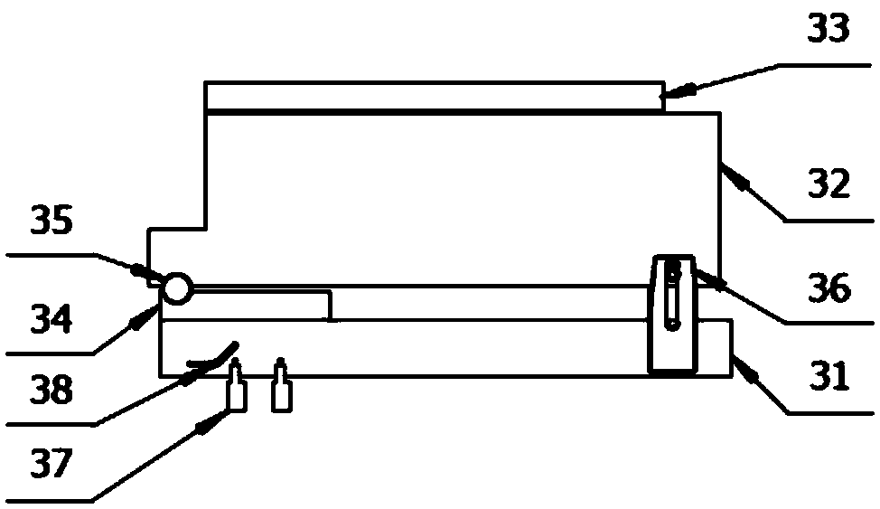 A rock wool cutting knife grinding device and grinding method thereof