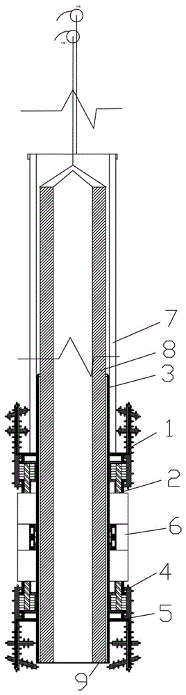 A construction device for pile foundation engineering