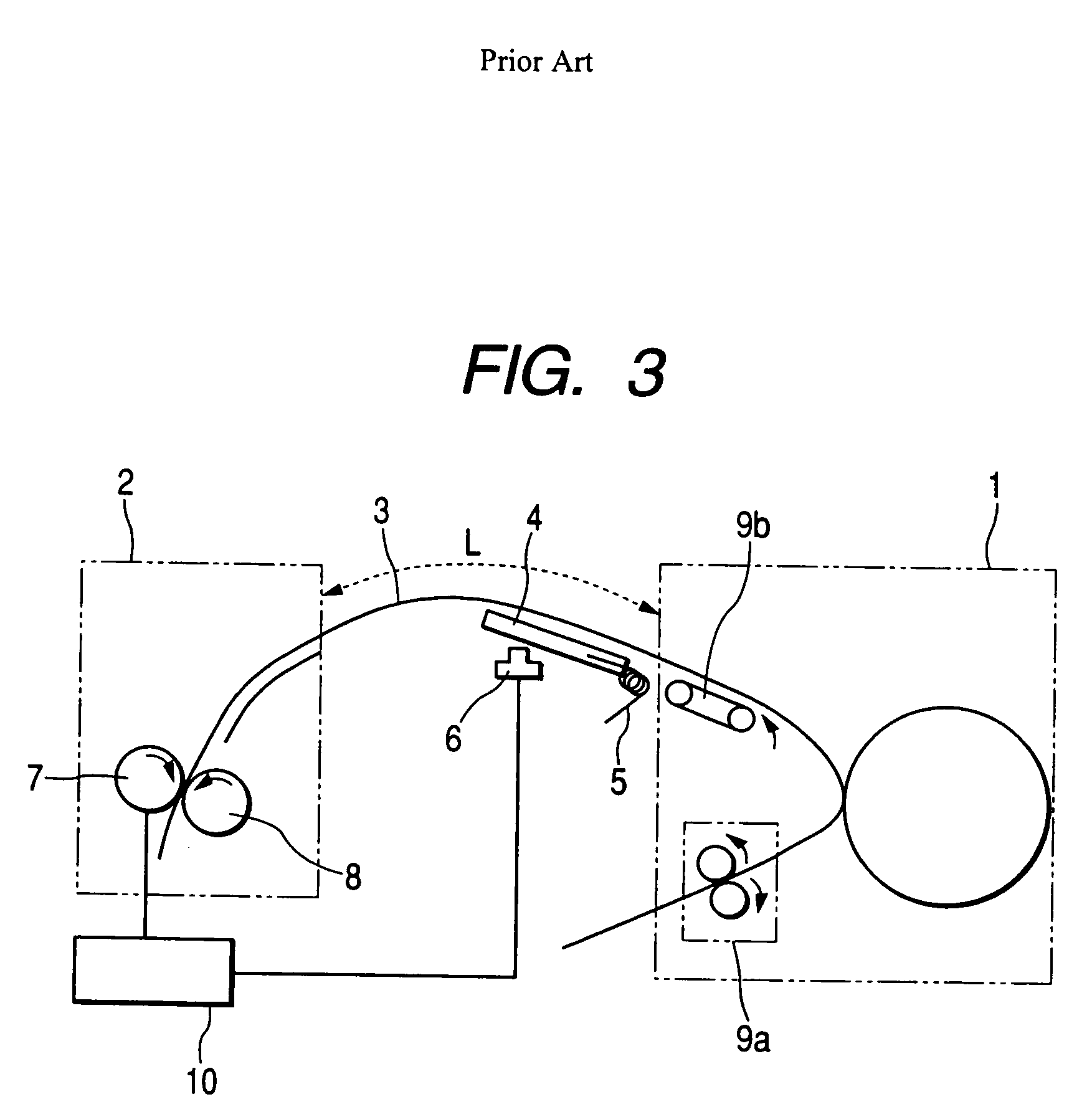 Web transporting mechanism of printing apparatus