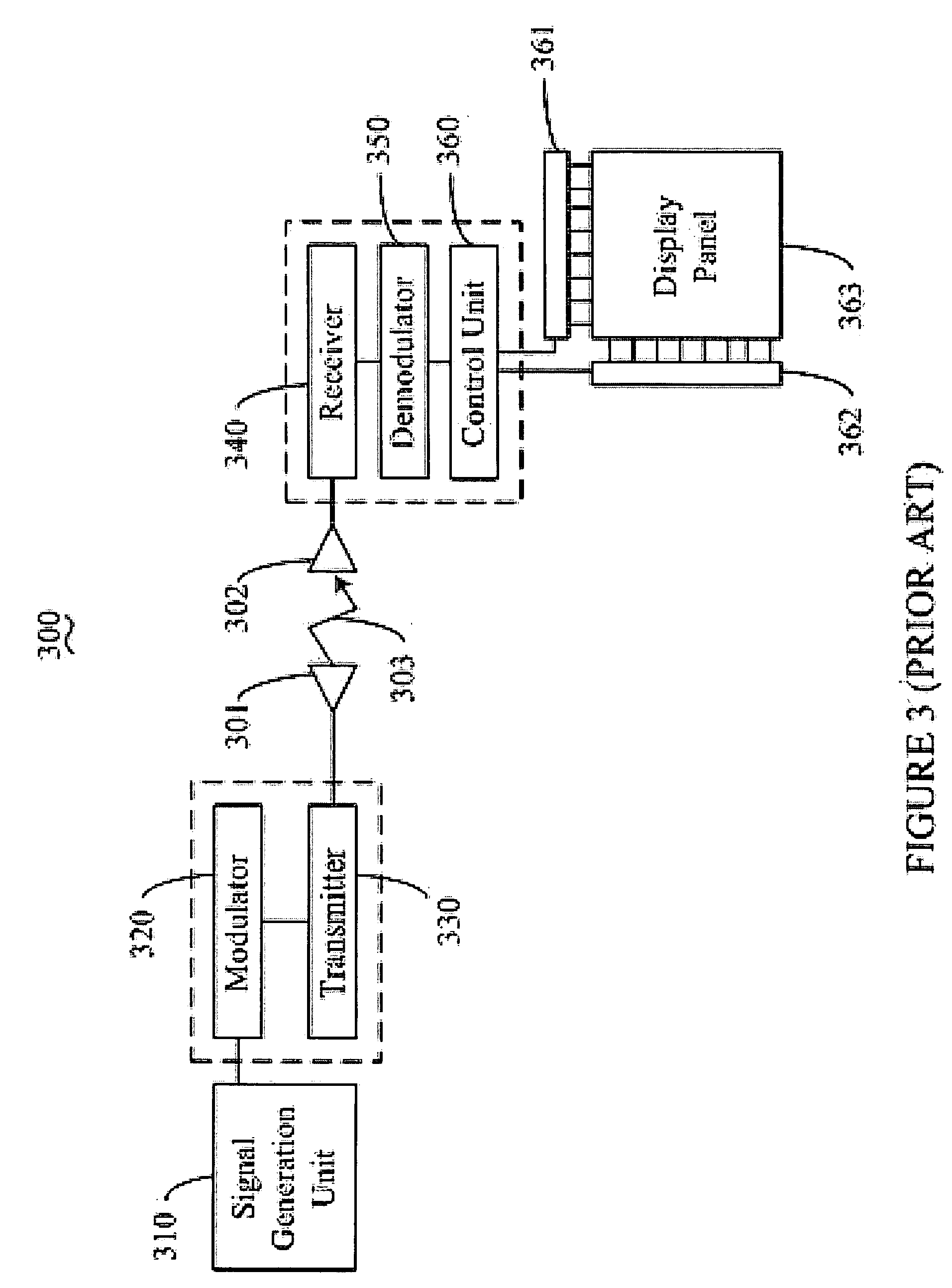 Wirelessly driven display system