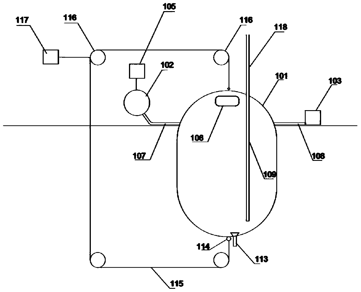 Power generation system and power generation method utilizing still water and air resources