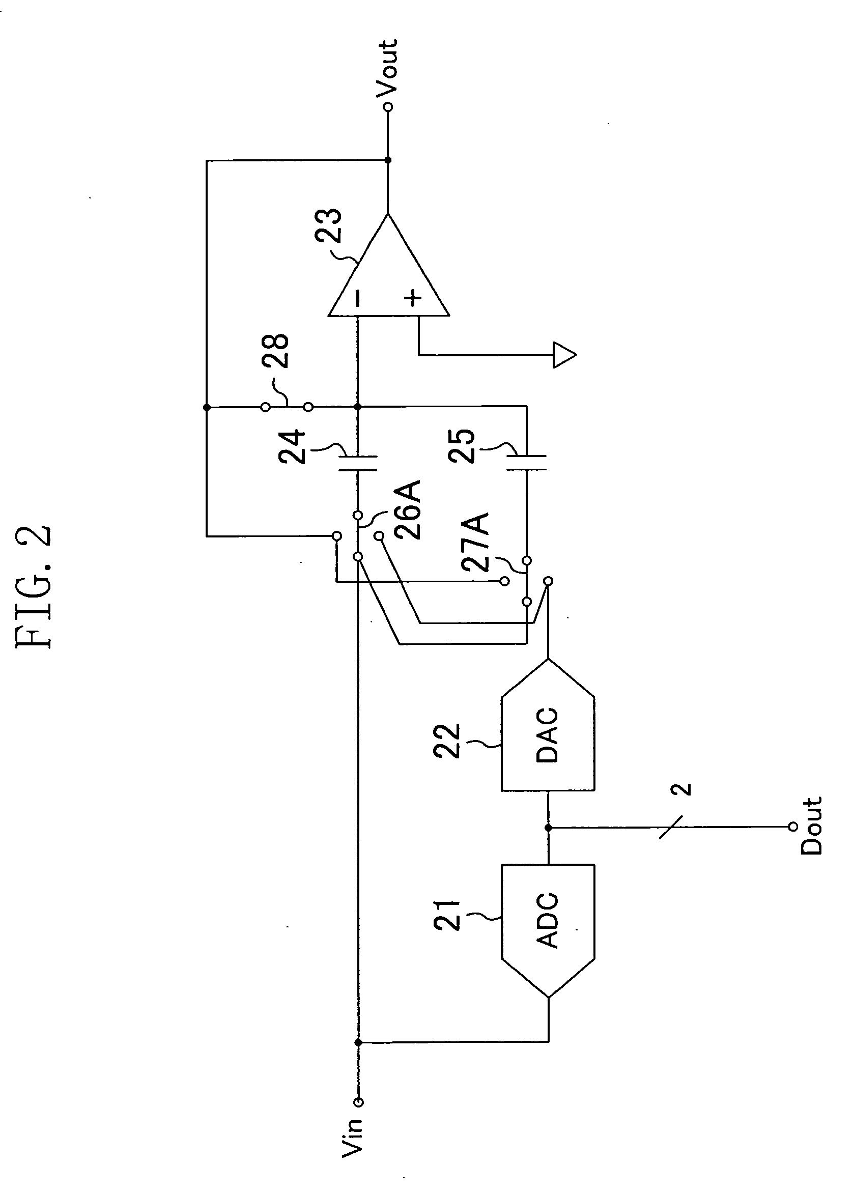 Pipelined A/D converter and method for correcting error in output of the same