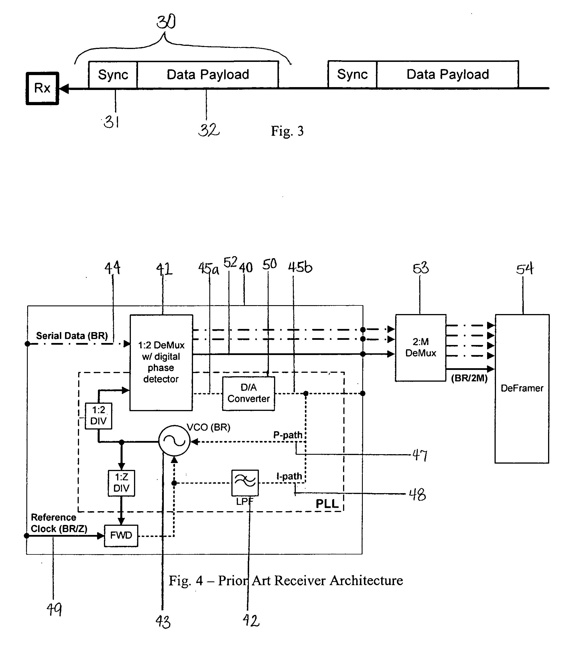 Timing circuit for data packet receiver