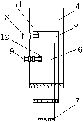 Perforating device for manufacturing of clothing