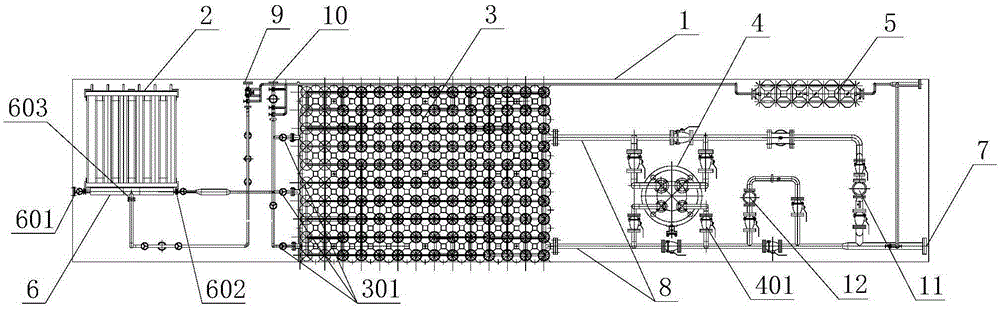 A lng gasification pressure regulating metering skid and its operation method