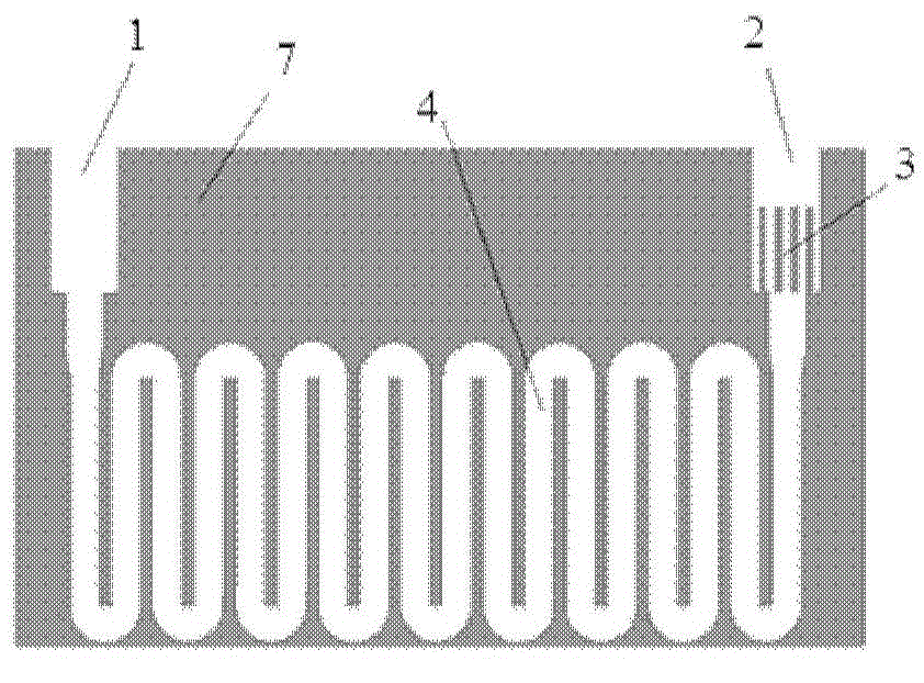 Filled-type gas chromatographic column and preparation method thereof