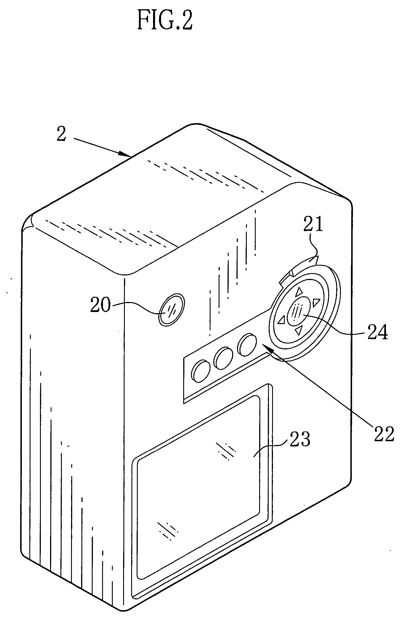 Digital camera with changeable operation sequence