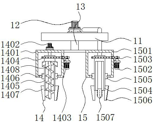 Boring machine with anti-passivation structure for machining