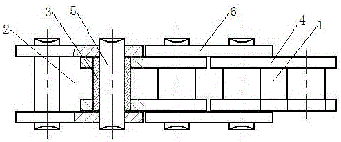 Anti-fatigue eccentric sleeve chain