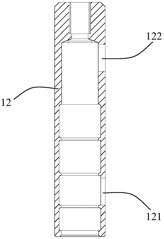 A detection method and detection structure of grouting compactness of prefabricated components