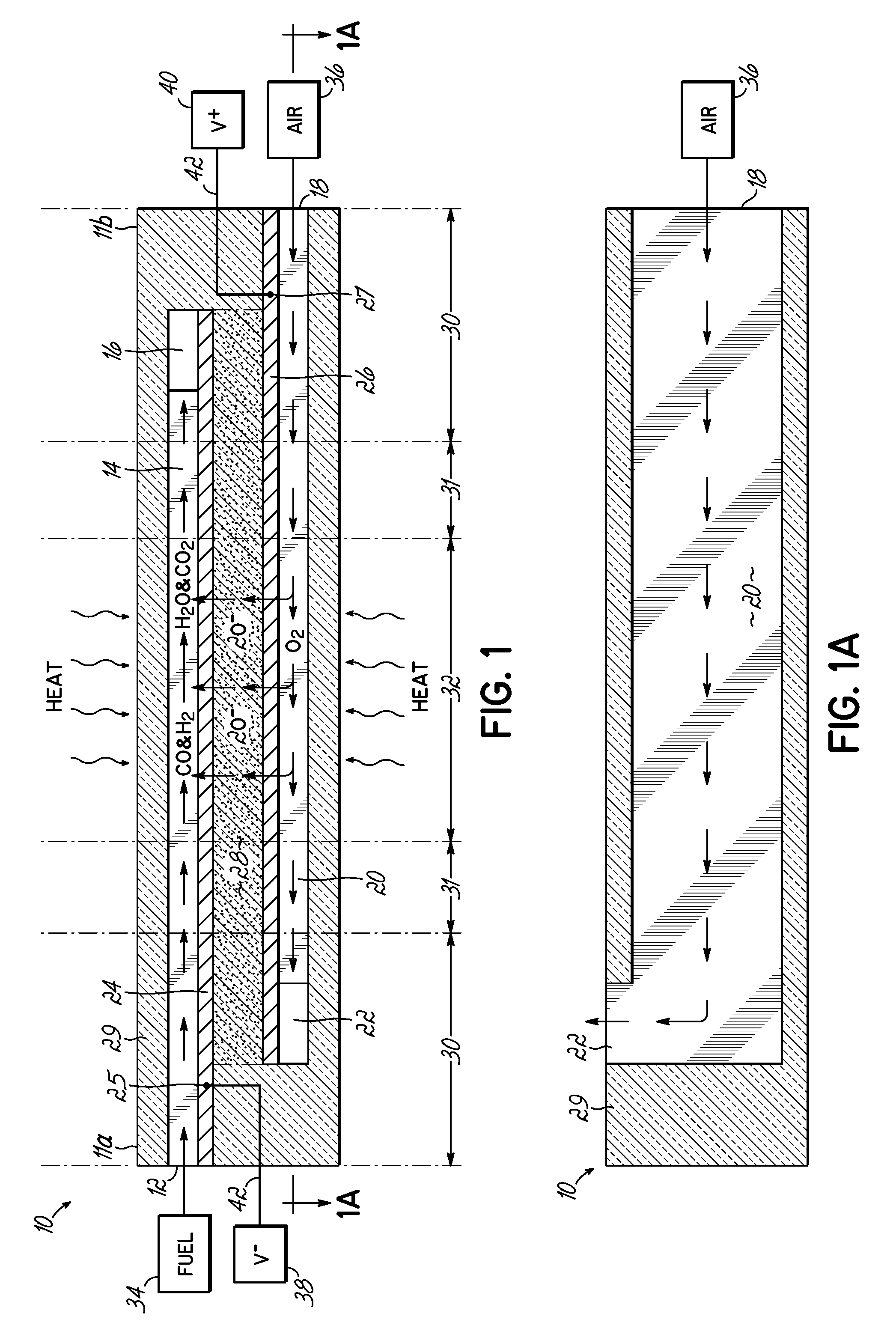 Fuel cell device and system