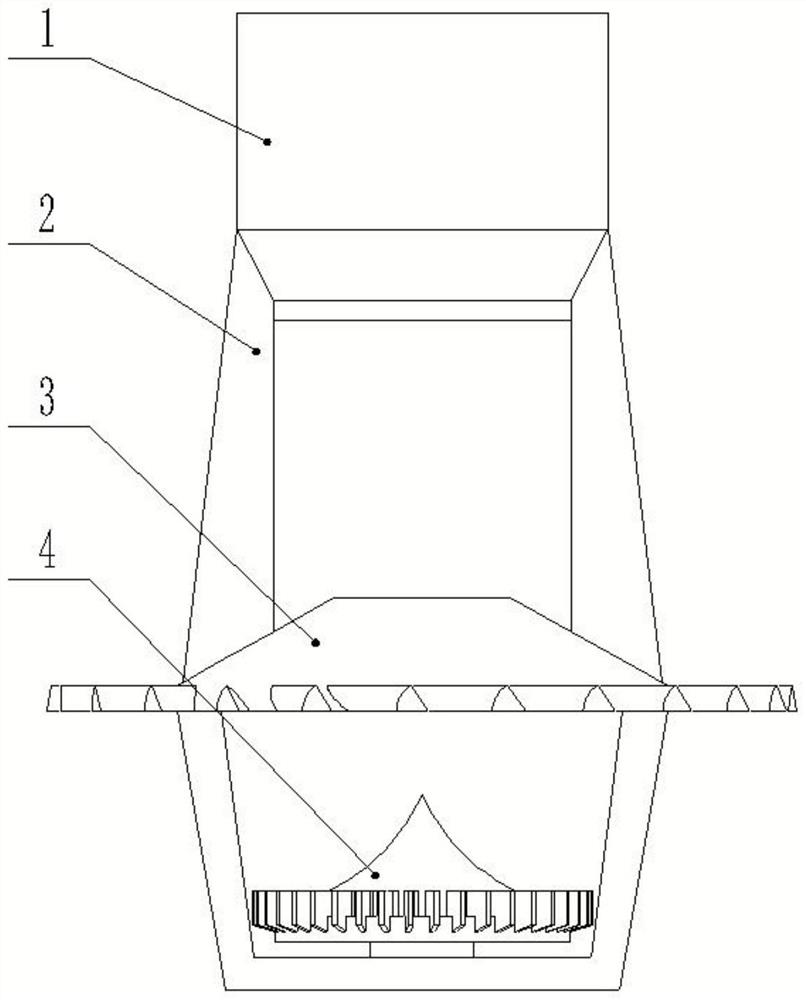 Kinetic energy rotating nozzle for water distribution in cooling tower