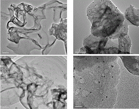 Gold-palladium alloy/carbon nitride composite nanomaterial and preparing method and application thereof