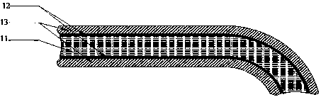 A kind of molybdenum/titanium/silver metal layered composite material for space and preparation method thereof