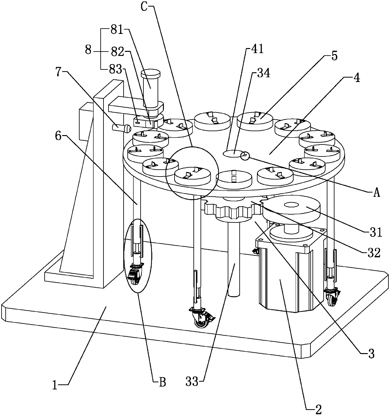 Paint spraying equipment for luminous word shell