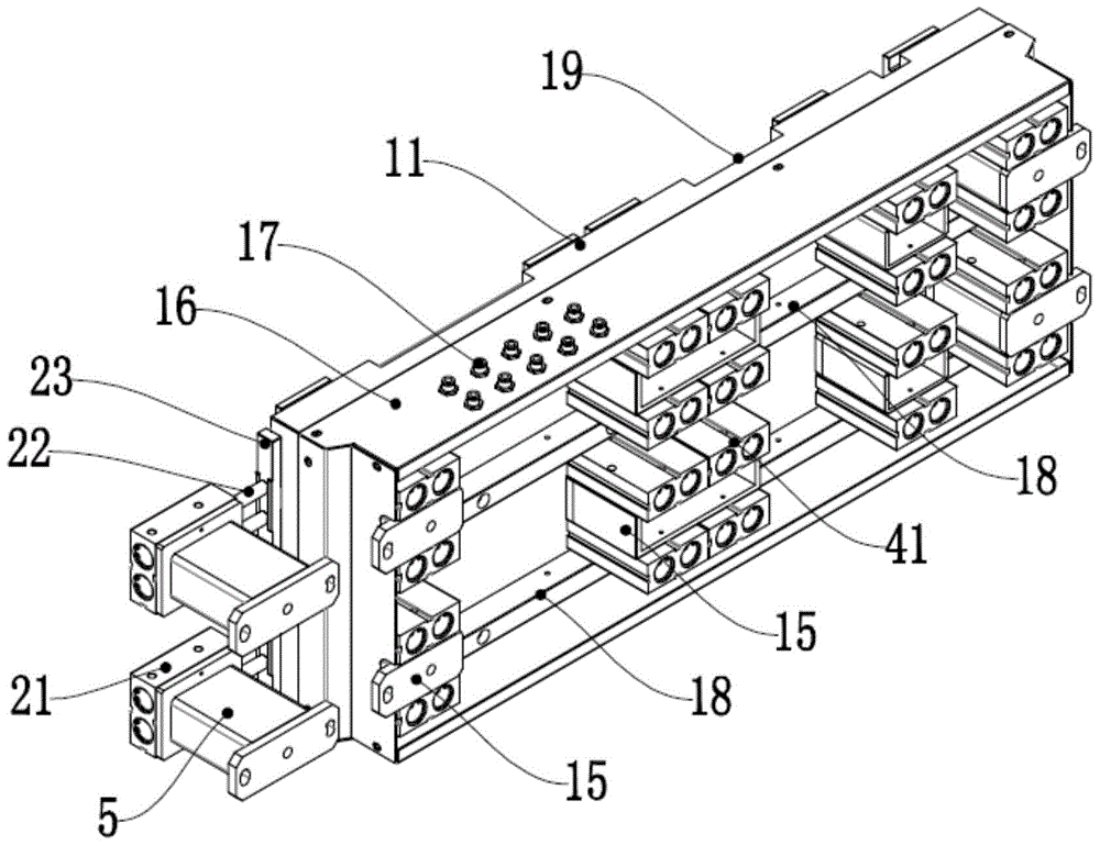 A special fixture for clamping the frame of LCD TV