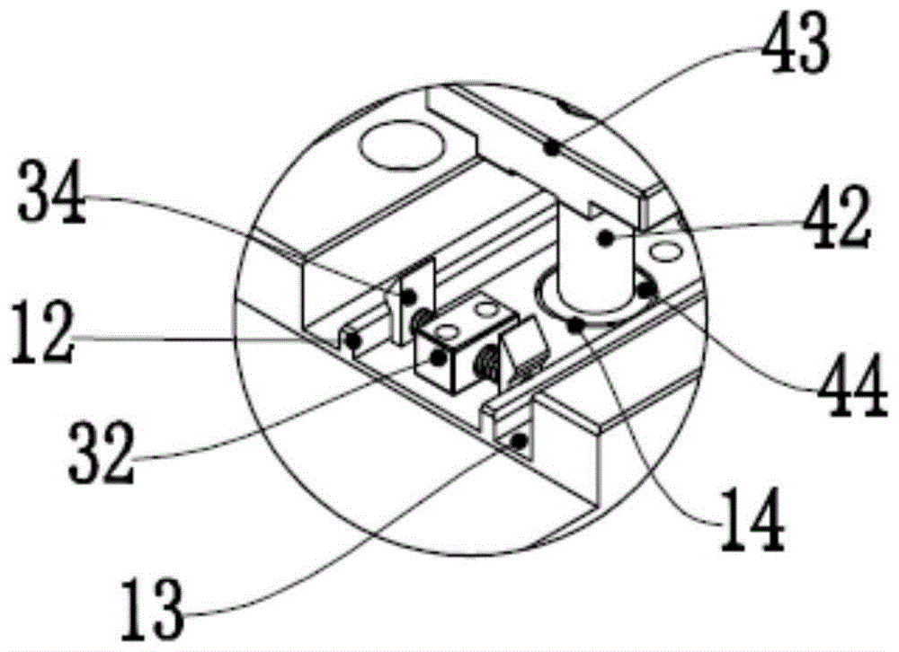 A special fixture for clamping the frame of LCD TV