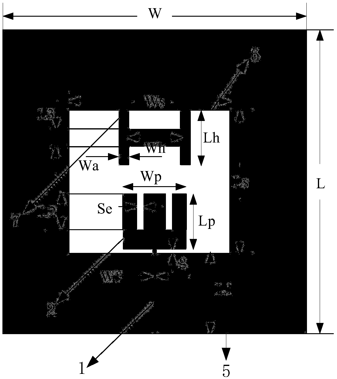 UWB NB-IoT antenna