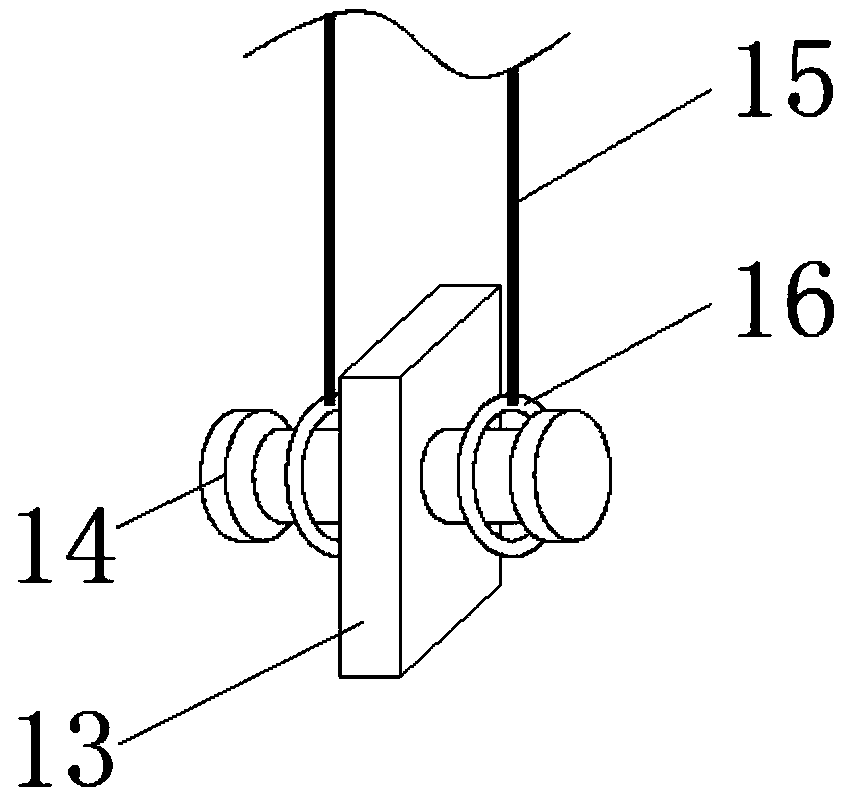 Shock absorption and moisture prevention mechanism of electromechanical equipment instrument