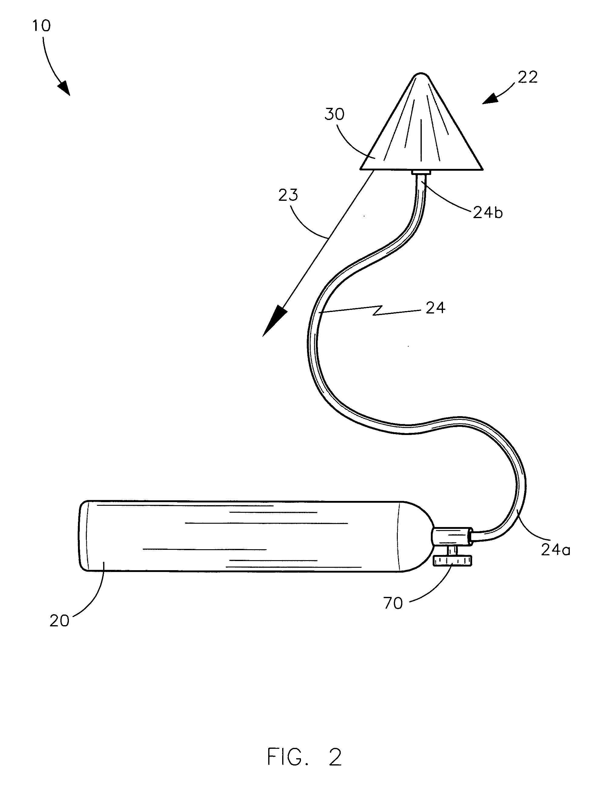 Automatic fire extinguishing system for an existing Christmas tree and associated method