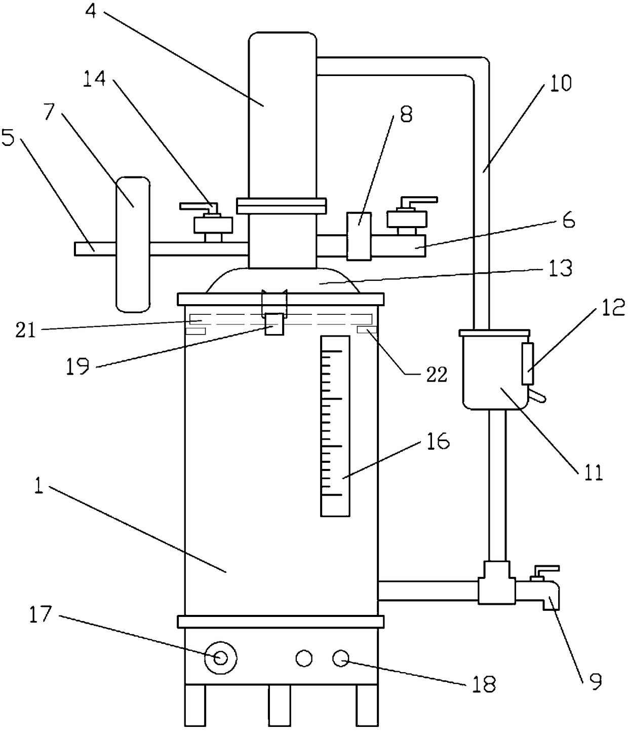 Distilled water generator