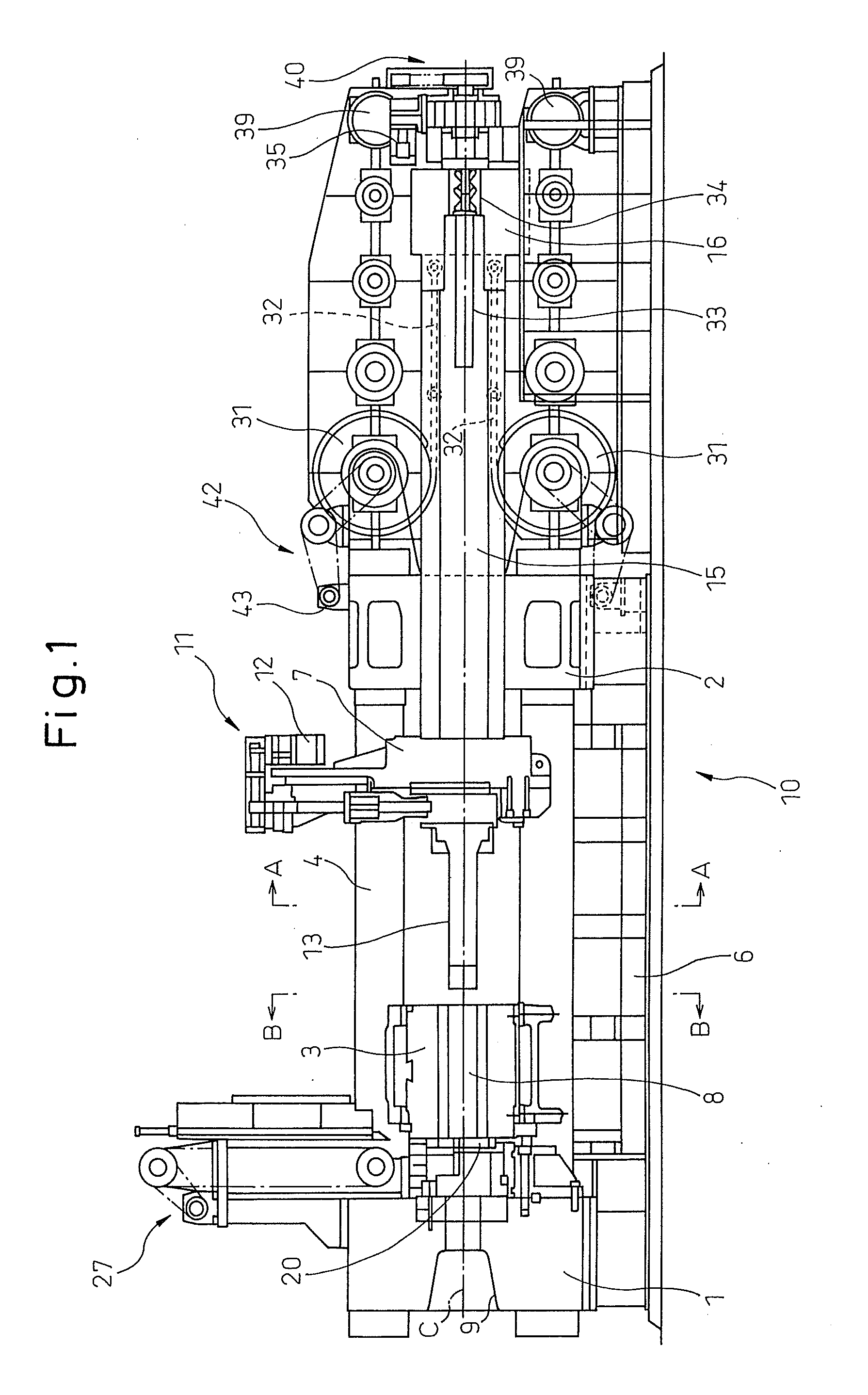 Extrusion press