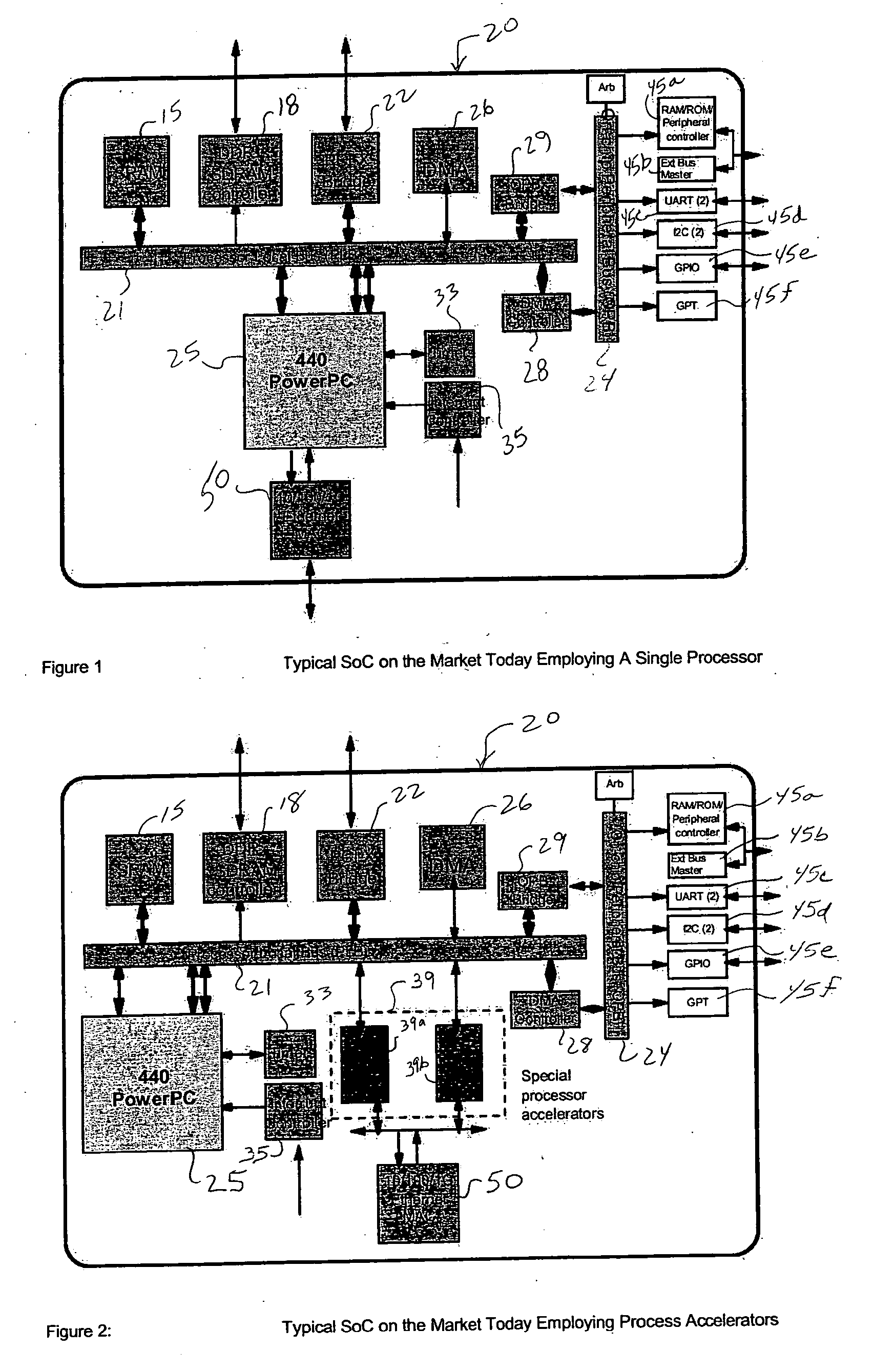 Single chip protocol converter