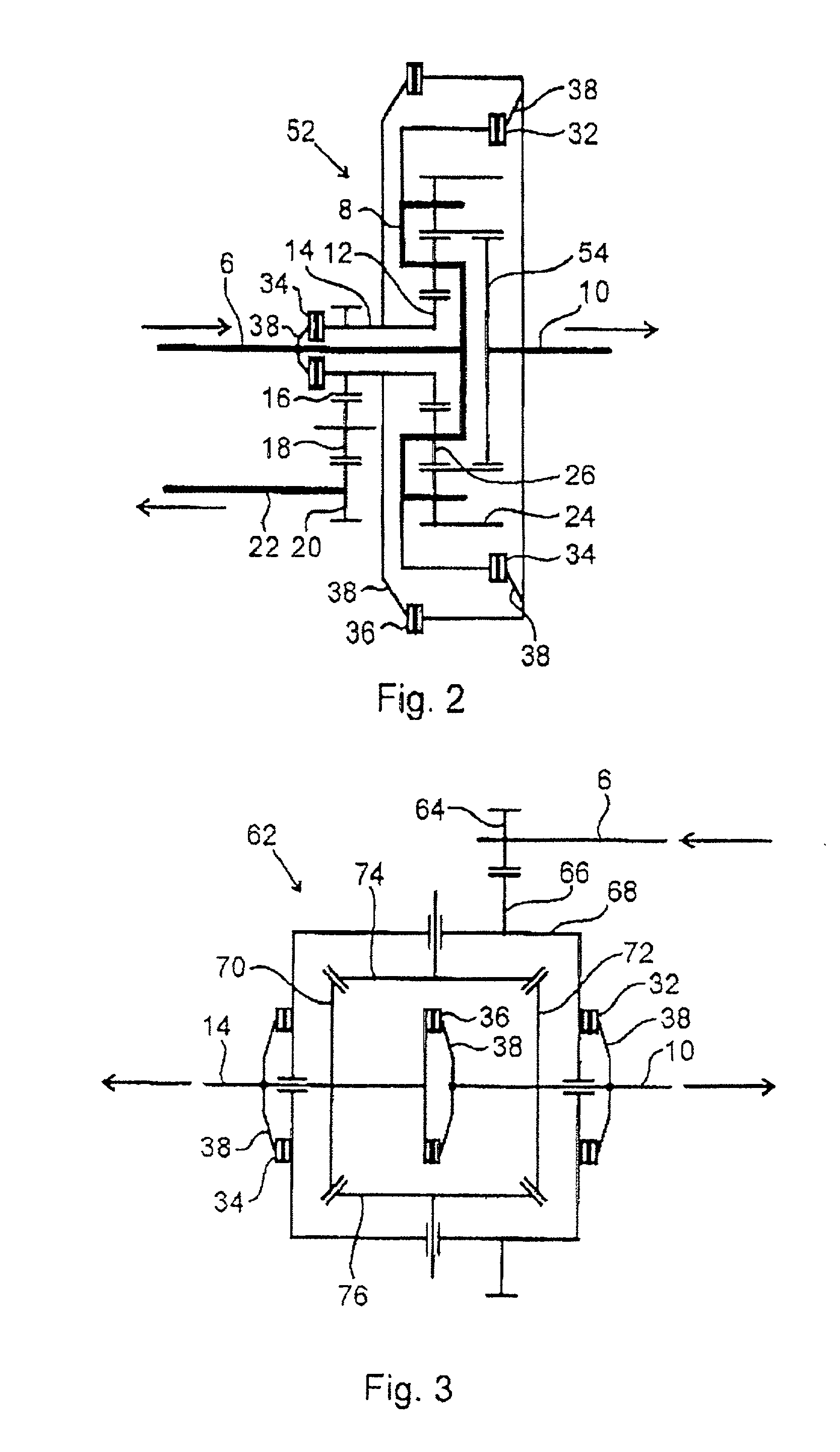 Motor-vehicle drive train