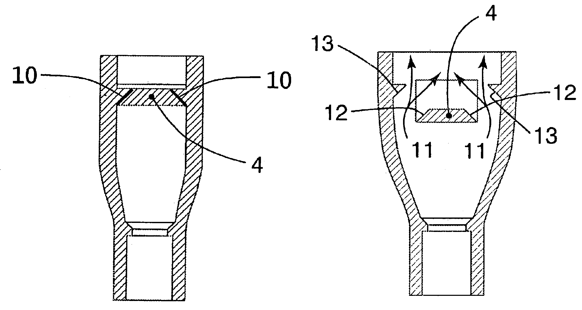 Angled-slit bite-valve