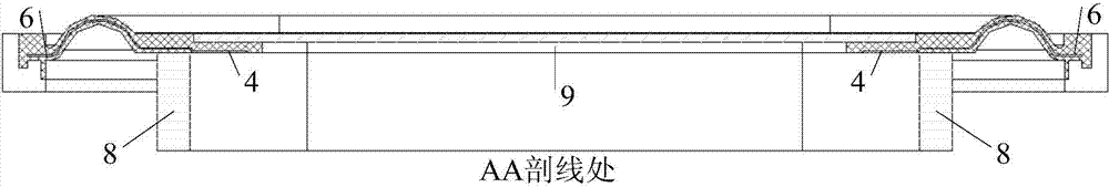 Silicone vibrating diaphragm, receiver module and method for processing silicone vibrating diaphragm