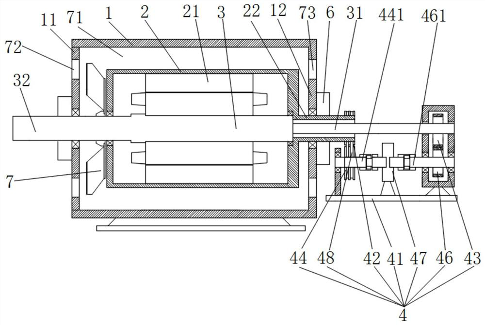 Double-rotor motor