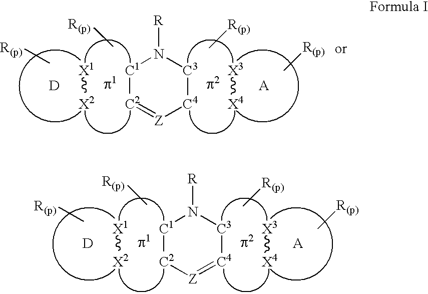 Heterocyclical Chromophore Architectures