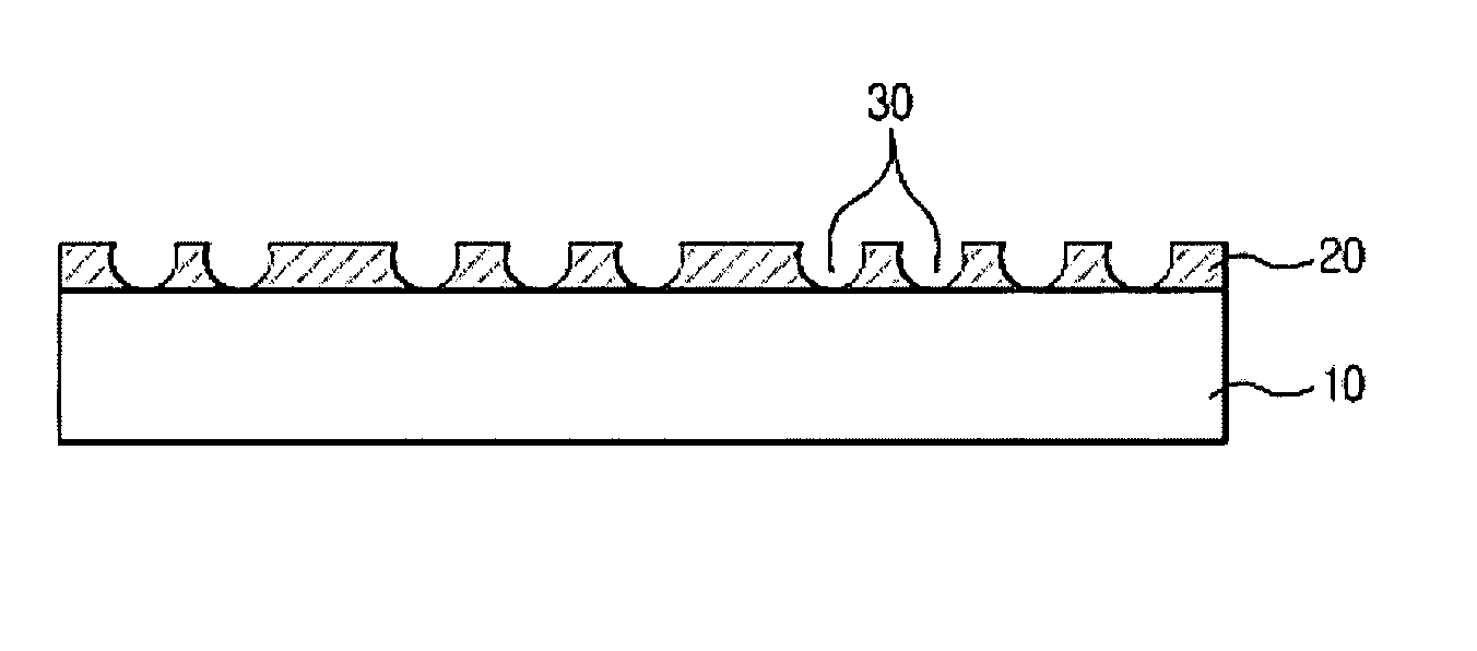 Compound semiconductor substrate grown on metal layer, method for manufacturing the same, and compound semiconductor device using the same