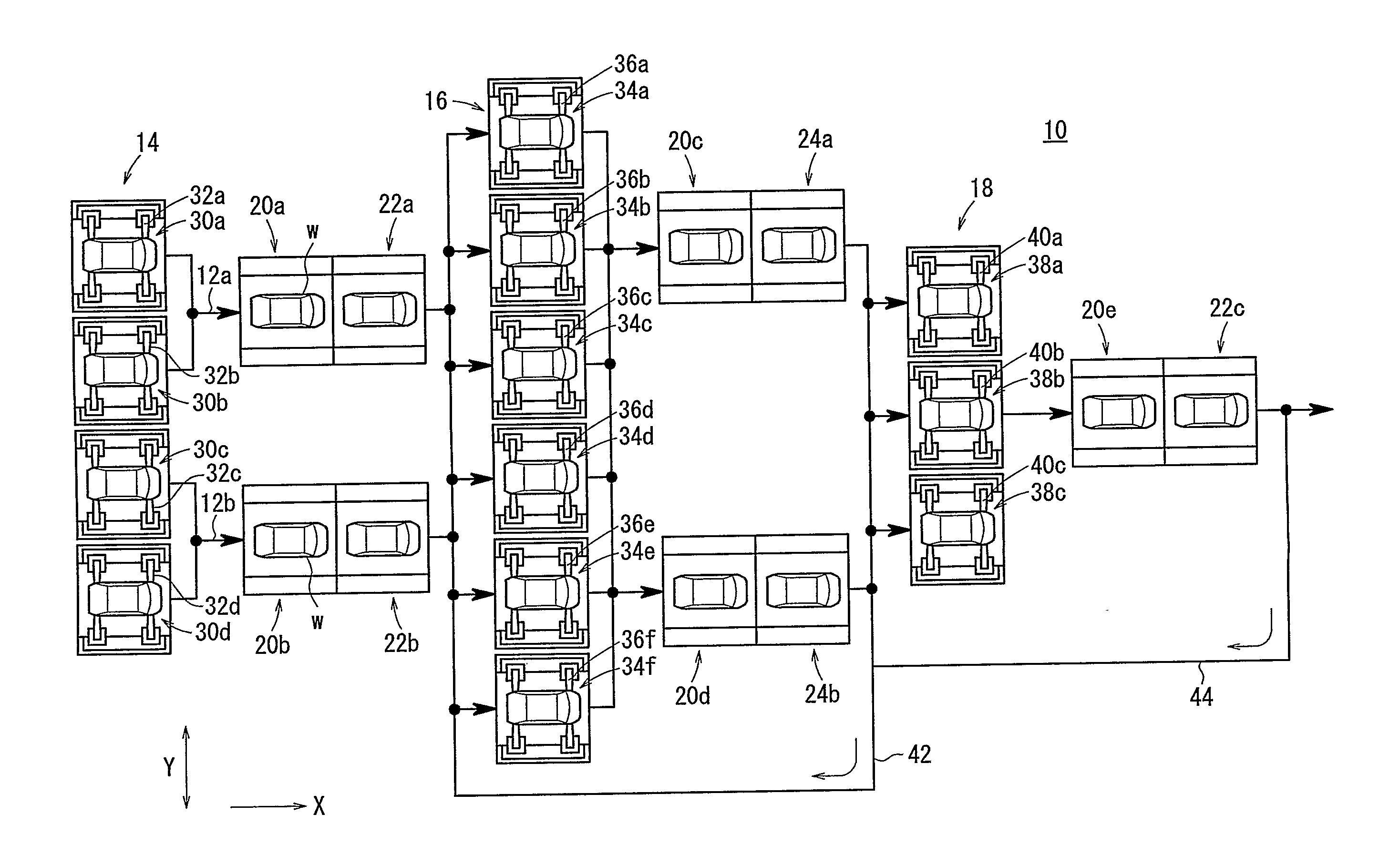 Coating system and coating method